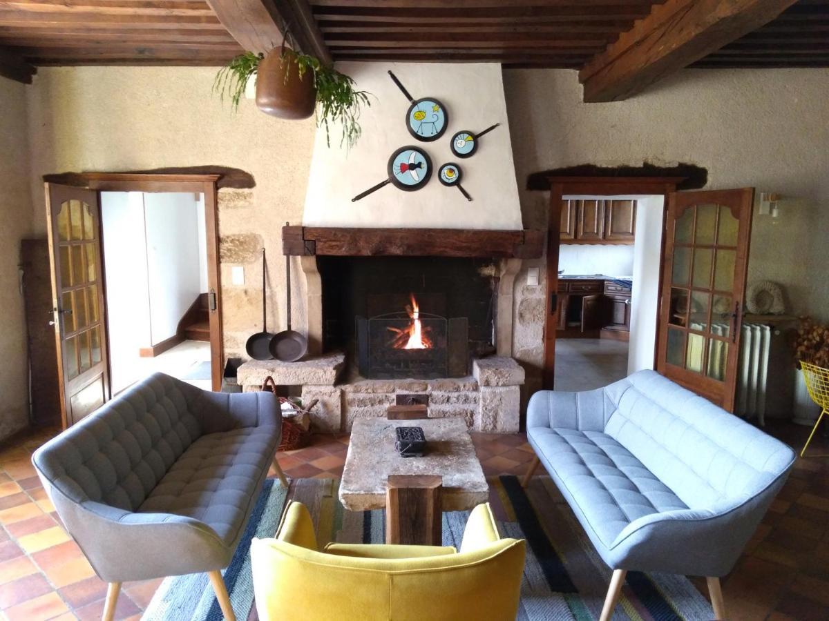 Jardin Des Sens, La Rente D'Eguilly Bed & Breakfast Exterior photo